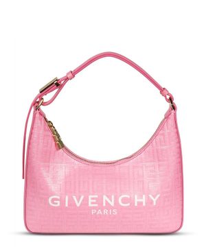 Shoulder bag with logo print