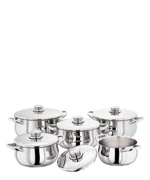 Stainless steel pot set