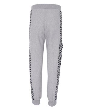 Side logo printed jogging pants
