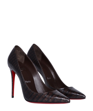 Kate leather pumps