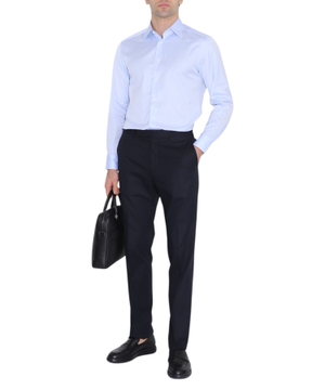 Straight-fit striped shirt