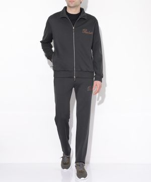 Logo applique jogging pants