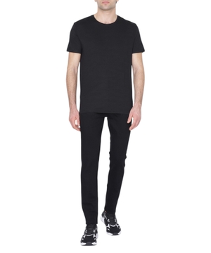 Short sleeve straight fit T-shirt