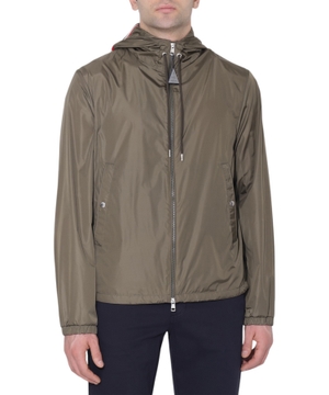 Long sleeve jacket with zip fastening