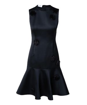 Techno Duchesse sleeveless mini dress