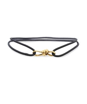 Gold-tone metal detail belt