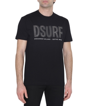 Metal detallarla bəzəkli DSurf  t-shirt