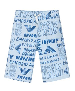 Logo printed shorts