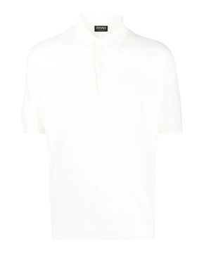 Three button collar polo