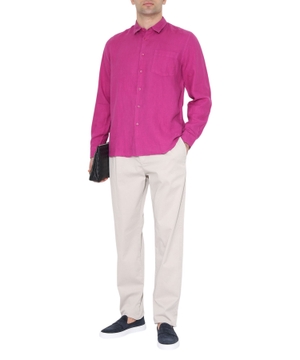 Long sleeve linen shirt