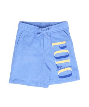 Logo printed shorts