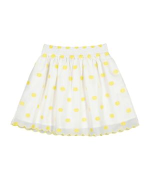 Polka-dot print skirt