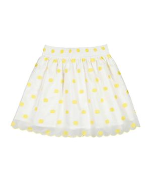 Polka-dot print skirt