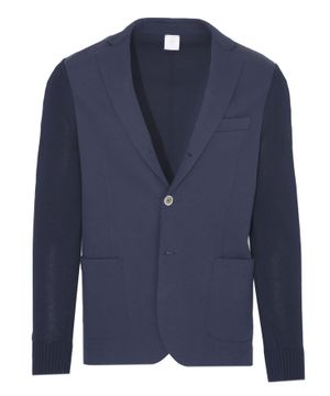 Straight fit V-neck blazer