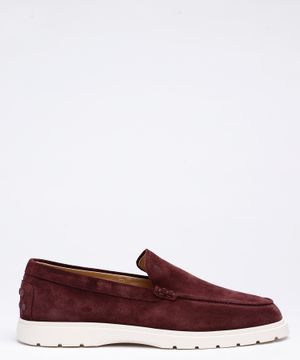 Suede loafers