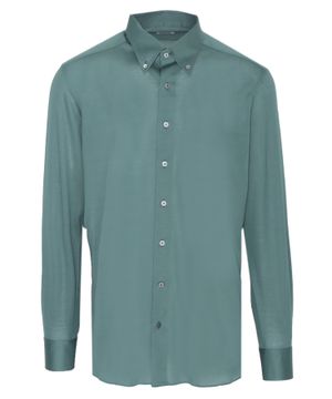 Long sleeve shirt with classic collar