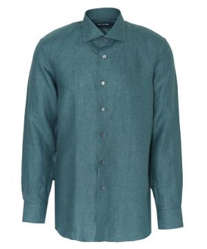 Long sleeve shirt with classic collar