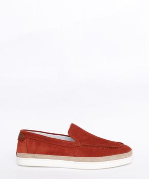 Suede mocasins