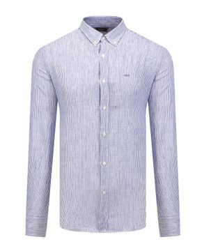 Long sleeve shirt with classic collar