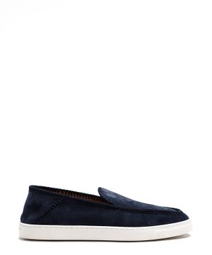 Suede slip-on sneakers