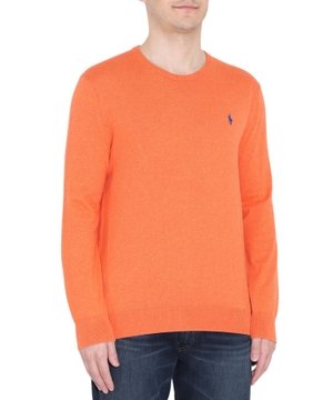 Round neck sweater with long sleeves