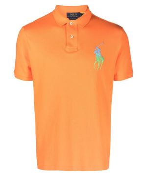 Polo with short sleeves and classic collar