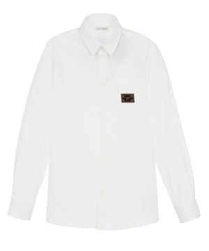 Long sleeve shirt with classic collar