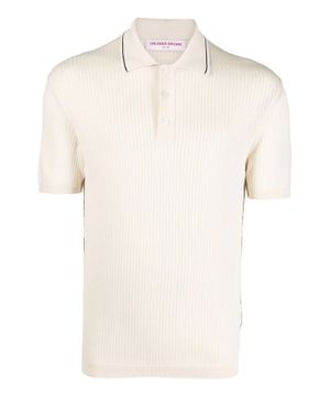 Short sleeve polo with classic collar