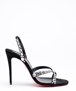 Emilie Strass crystal embellished sandals