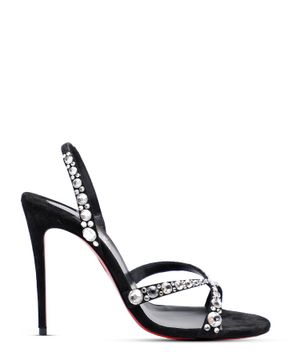 Emilie Strass crystal embellished sandals