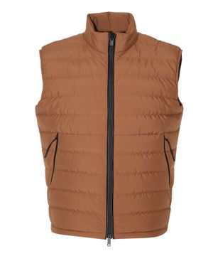 Quilted sleeveless vest