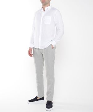 Long sleeve linen shirt