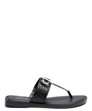 Parker leather t-strap sandal