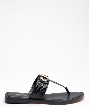 Parker leather t-strap sandal