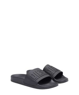 Logo detailed rubber sandals