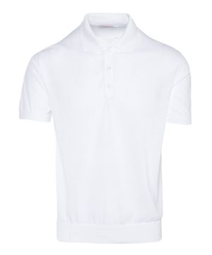 Zip fastening collar polo