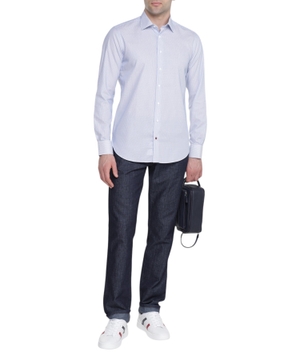 Striped shirt with long sleeves