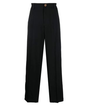 Striped detailing trousers