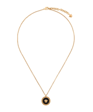 Medusa logo detail necklace