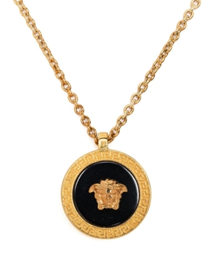 Medusa logo detail necklace