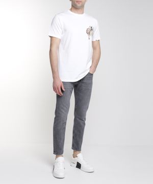 Round neck T-shirt with short sleeves