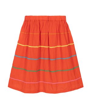 Skirt with elastic waist