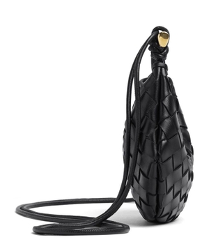 Mini Sardine metallic top handle crossbody bag