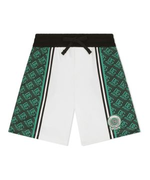 Logo printed shorts