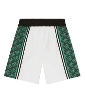 Logo printed shorts