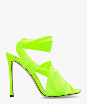 Glossy Jersey sandals