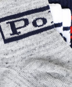 Logo printed socks