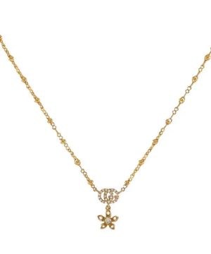 Колье Gucci Flora с бриллиантами
