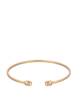 GG Running yellow gold cuff