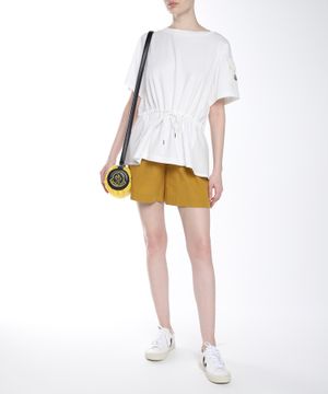 Drawstring waist t-shirt